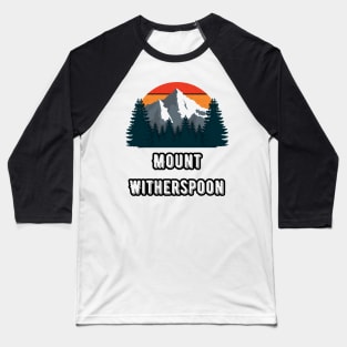 Mount Witherspoon Baseball T-Shirt